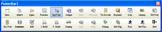 Shown is Power Bar 1 arranged as two horizontal rows of icons.