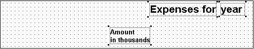 All three contols have black boxes at the corners of their individual rectangles.