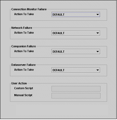Configuration tool mutually-aware failure type dialog box.