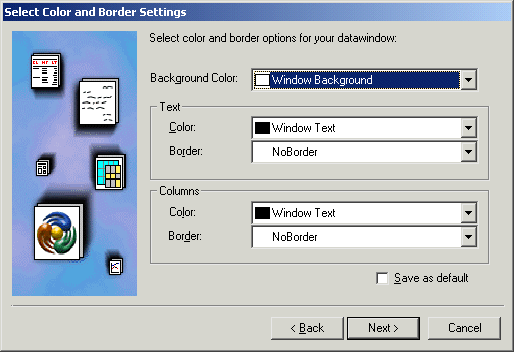 Shown is the Quick Select screen. At top left is a Tables list box with the customer table highlighted. At right is a Columns list box showing all the columns of the customer table, such as i d, f name, and l name. At the bottom is a scrollable blank display area with rows labeled Column, Sort, Criteria, and Or. 