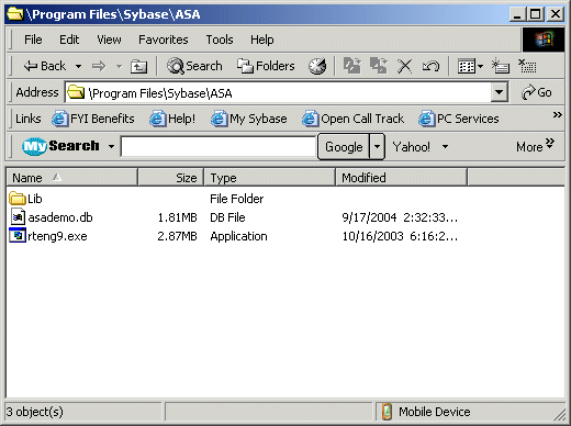 Shown is the Customer window titled Maintain Customers 1. Across the top half of the screen are the column headings Customer I D, First Name, Last Name, and Company Name. They have rows of actual data and a hand icon at the left points to the top row. The bottom half of the screen shows data in labeled text boxes on the left side for Customer I D, First Name, Last Name, Company Name, and Phone Number. On the right side are labeled text boxes with data for Address and City, a drop down for State set to NJ, and then a text box with data for Zip Code.