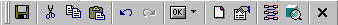 Shown is a sample Painter Bar with icons for operations such as cut, paste, and copy.