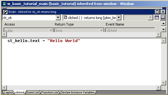 Shown is the Icon page of the Application property sheet. It displays a text box for Icon Name with the entry PowerBuilder 10 dot 0  Tutorial  Tutorial dot i c o and next to it is Browse button. Displayed is an icon of a graduation cap and diploma.