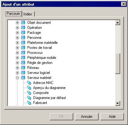 Mixed Object List - Add Attribute