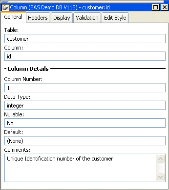 Shown is the Object Details view.