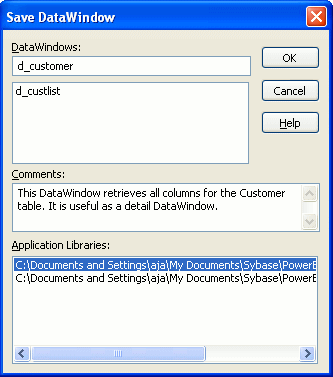 Shown is the Preview view of the Data Window object.
