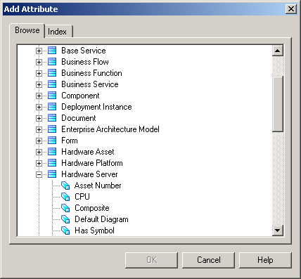 Mixed Object List - Add Attribute