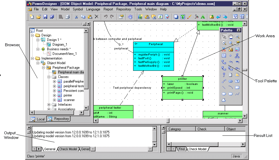 Er диаграмма powerdesigner